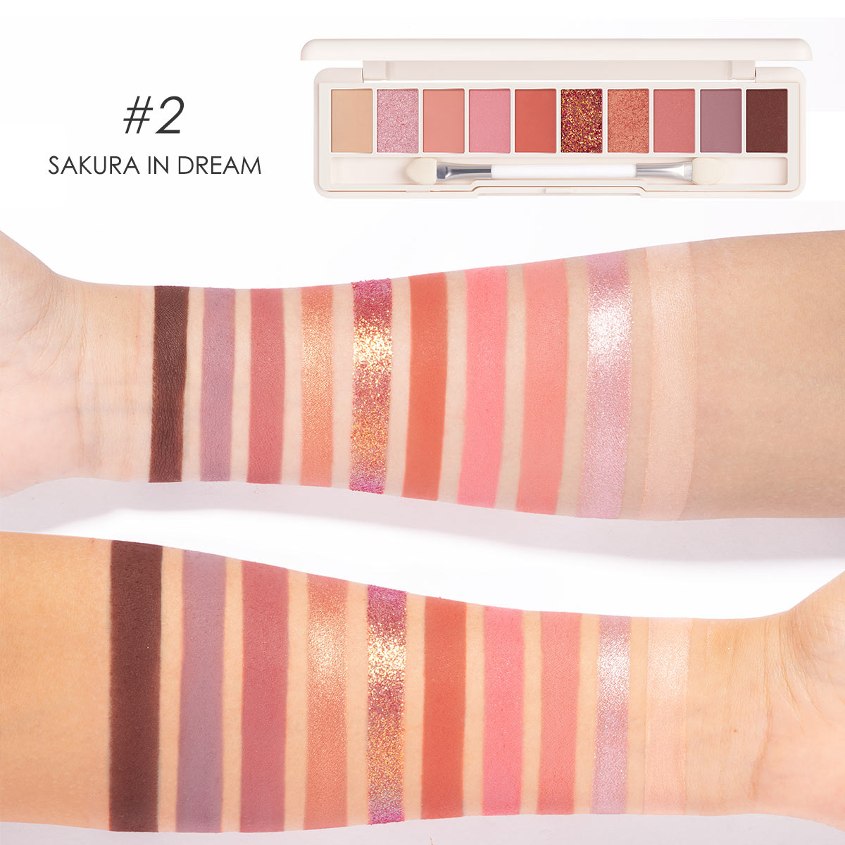 #2 Focallure Uptown Girls Eyeshadow Palette