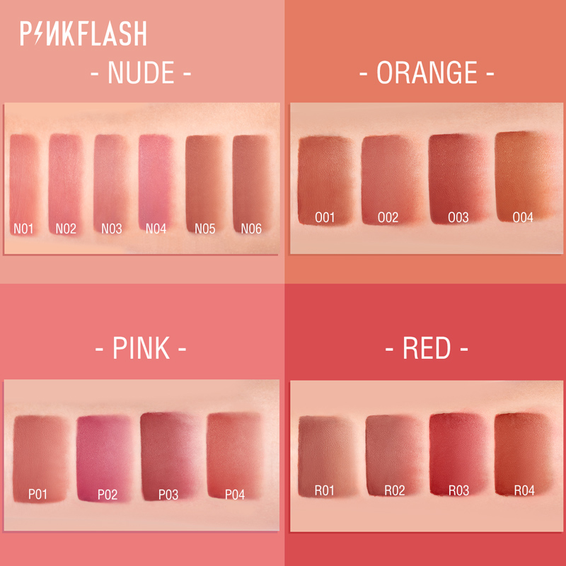 PINKFLASH Matte Waterproof Lipstick-L01 - Focallure Pakistan