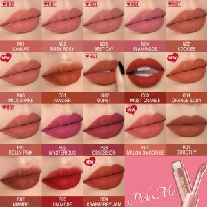 PinkFlash matte waterproof lipstick