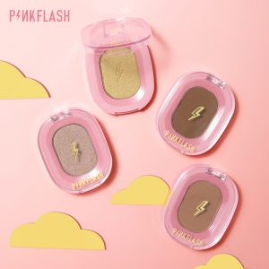 pink flash highlighter and contour