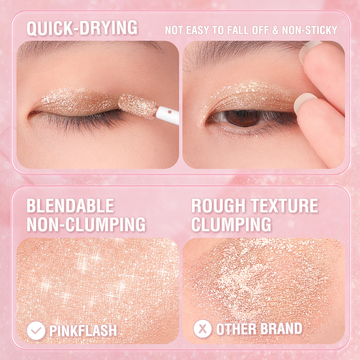 pinkflash 2 in 1 liquid eyeshadow
